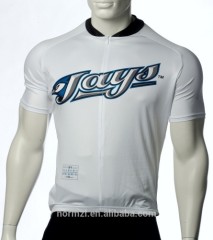 100% Polyester top quality Coolmax dry fit used cycling jersey