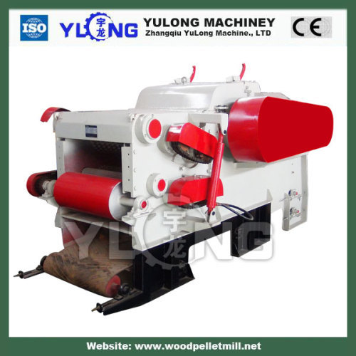 YULONG brand 55kw wood chips grinding machine 5-8t / h capacity