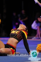 Hot sale 2015 Spandex Custom Cheerleading Uniforms