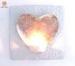 Frame Metal Candle Holder with goldleaf covered heart hollow out