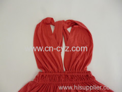 Women's Red Casual A-line Dresses