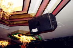 installed performance sound system loudspeaker