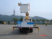 Donghae Aerial working platform truck mounted crane telescopic boom crane bucket