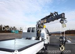 Donghae hydraulic cargo crane stick crane winch