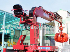 Donhae Grap grapple crane hydraulic knuckle crane