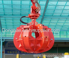 Donhae Grap grapple crane hydraulic knuckle crane