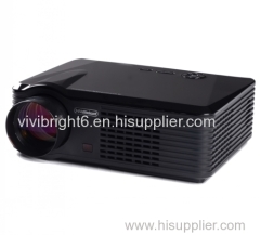Vivibright Home theater LED Projector 800*600P Dynamic 1080P/4K ready exceed mini lcd Projector beamer for XBOX/PS3