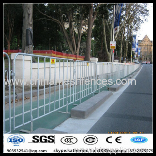 hot dipped galvanized Welded Steel Portable Barrier Railing