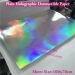 security plain hologram destructible vinyl sticker sheets