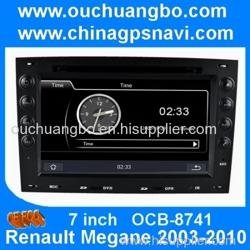 Ouchuangbo Renault Megane 2003-2010 audio DVD stereo radio support iPod MP3 USB swc