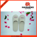 best price velvet hotel slippers with embroidery logo