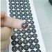 Free custom round black warranty screw adhesive labels security destructible labels stickers for tamper evident