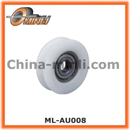 White Plastic Nylon Coated Bearing for Sliding Window and Door