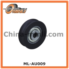 Plastic coated Pulley wheel for Sliding Window Door and Furniture