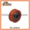 U Groove Nylon Bearing Plastic Pulley for Sliding Window and Door