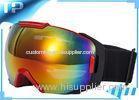 CE Designer Over The Glasses Ski Goggles / Black Snowboard Goggles For Outdoor