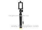 Aluminum Alloy Selfie Stick Monopod shutter button with 3.5mm Jack Cable