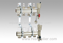 manifold for under floor heating systems