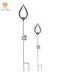 Stick Gold Foil church / home decor tall candle holder of Metal frame