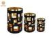 Wedding / Exhibition Hall Metal tall pillar candle holders Three size