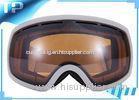 OTG PC Brown Prescription Custom Snow Goggles Anti - Slip For Men