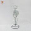 Pedestal One head unique Wedding Decorative Candle Holders Of metal frame