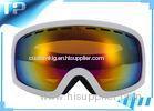 Colorful Prescription OTG Snowboard Goggles / Over Glasses Ski Goggles For Adult