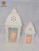 Indoor Morocco decorative candle lantern Powder coating Cream White