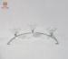 Crystal Small candle holder with three head restaurant Decoration Candle Holders
