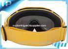 Yellow Over Glasses Adult Neon Liquid Image Snow Goggles PC Lens