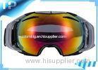 Liquid Image Black Ladies Designer Ski Goggles Magnet With Glasses Frame