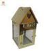 Contemporary Gold / Copper house stainless steel lanterns with Glass