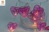 White / Pink Color Christmas Holiday Decoration Lights 10L 3Volt