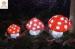 Exhibition Holiday Christmas Decoration Lights Mushroom of Acrylic
