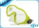 Professional Silicone Full Face Diving Mask / Aqualung Dive Gear For Youth