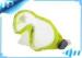 Professional Silicone Full Face Diving Mask / Aqualung Dive Gear For Youth