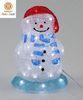 Snow Man 3D LED White 3V Chirstmas Decoration Lights in yard