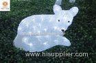 Sitting 3D Fox Figure LED source Christmas Decoration Lights for outdoors