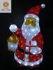 Santa Claus 3D LED Acrylic Christmas Decoration Lights for Indoor & outdoor