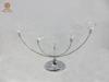Five head crystal candle holder home / wedding decoration stand type