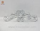 Contemporary high end tall Silver color Decorative Candle Holders of metal