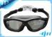 Safety Buckle Mirrored Custom Childrens Swimming Goggles With Big View