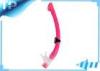 Pink Aqualung Bbifocal Scuba Dive Equipment PVC Tube For Diving