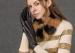 Black & Brown Silk Leather Black Leather Gloves Ladies Use with Microsofe Pile Lining