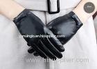 Leather Bowknot Cuff Fashionable Touch Screen Leather Gloves for Women / Lady / Girls