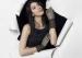 Double Color Sheep Leather Mid Length Women Leather Gloves Fashion Style
