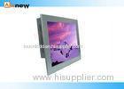Black / White Stock 19 Inch Industrial Touch Panel PC With 2.7GHz Dual Core
