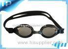 Mens Prescription Clear Swim Goggles With Interchangeable Nose Bridge