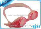 Flat Lens Polarized Anti Fog Swim Goggles Tinted With Nose Bridge