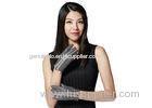 Fashion Goatskin Ladies Leather Driving Gloves with Metal Zipper Cycling Glove Motor